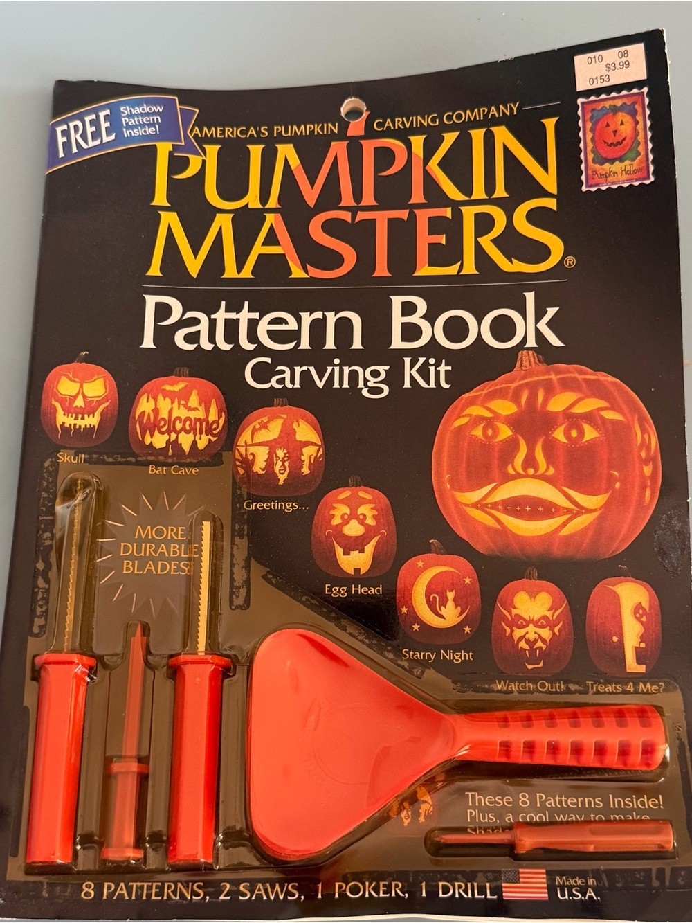 1996 new pumpkin carving kit